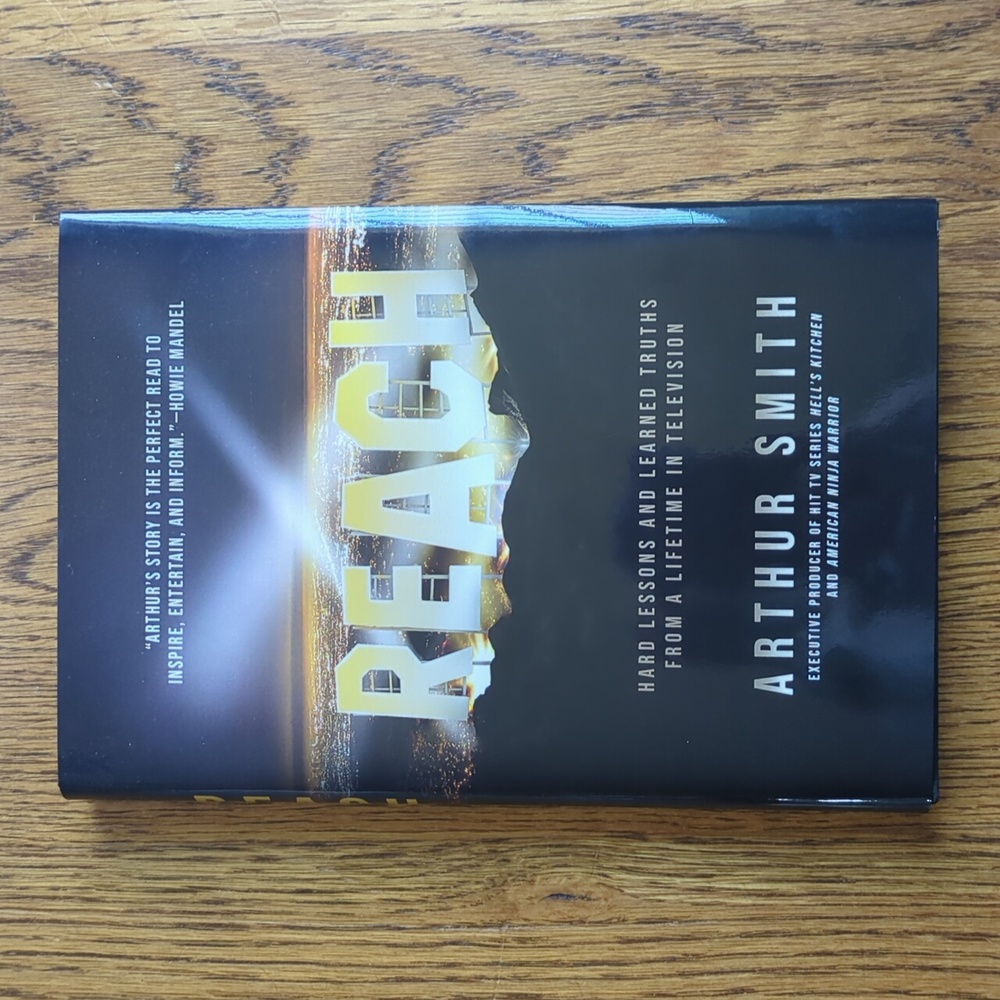 Like New Reach By Arthur Smith Hardcover Biography Autobiography Book